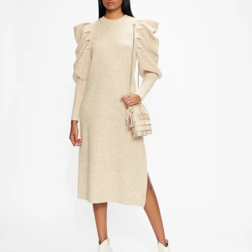 Ted Baker, MARNIAA Extreme Sleeve Knit Dress, 4 - Picture 1 of 6
